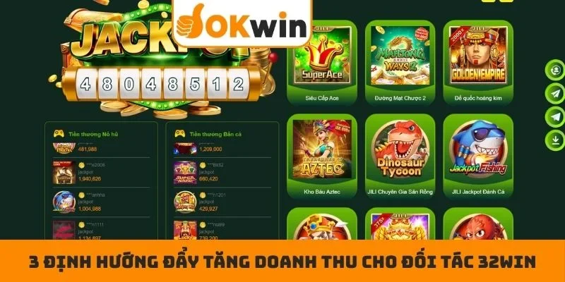 3 định hướng đẩy tăng doanh thu cho đối tác 32WIN
